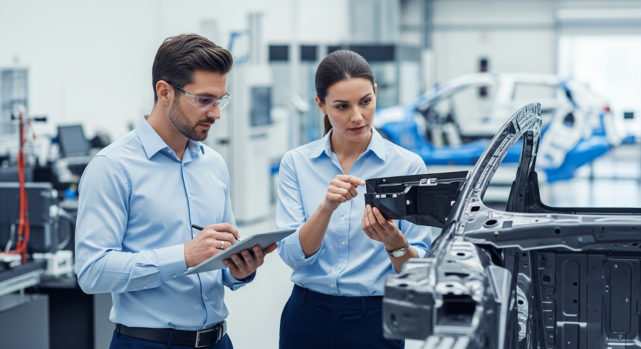 Driving Innovation: Fiber Reinforced Polymers in Automotive Applications