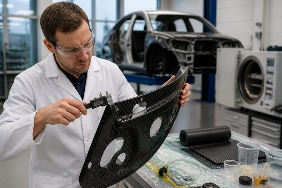 Driving Innovation: Fiber Reinforced Polymers in Automotive Applications