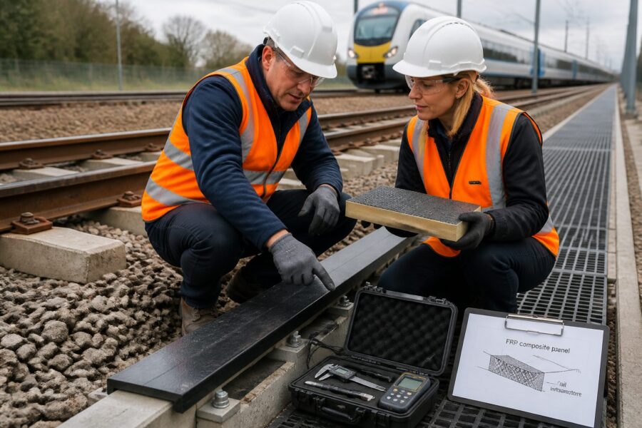 Fiber-Reinforced Polymers in Railway and Transportation Infrastructure