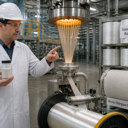 Glass Fiber Manufacturing: From Raw Silica to Final Reinforcement Product