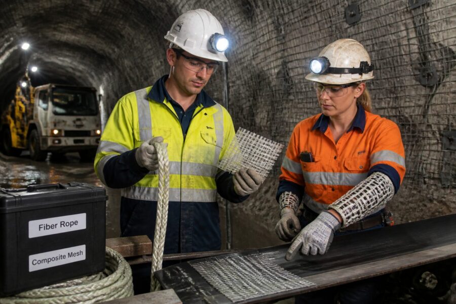 Mining with Strength: High-Performance Fibers Improving Safety and Efficiency