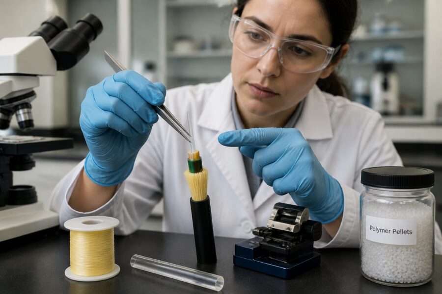 Materials Used in Fiber Optic Cables: A Deep Dive