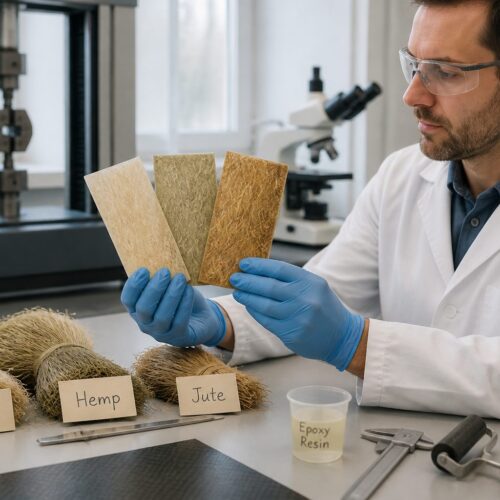 Natural Fiber Composites: Engineering with Flax, Hemp, and Jute