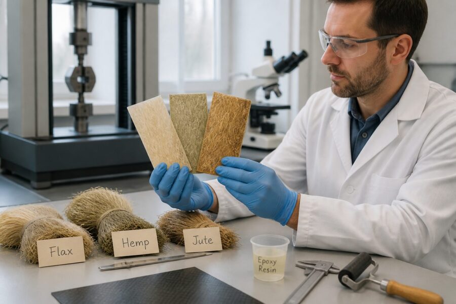 Natural Fiber Composites: Engineering with Flax, Hemp, and Jute