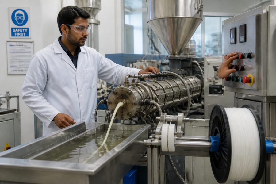 The Polymer Extrusion Process: A Comprehensive Guide