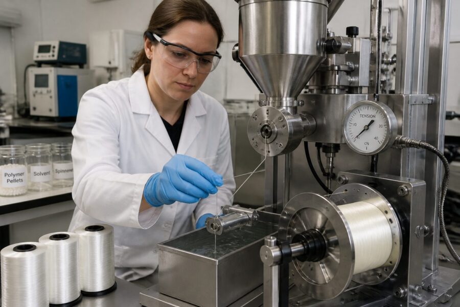 Fiber Spinning: Creating High-Performance Fibers from Polymers