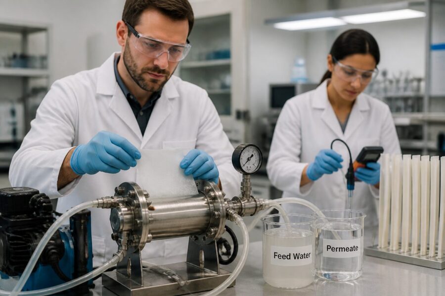 Polymer Membranes for Water Treatment and Desalination