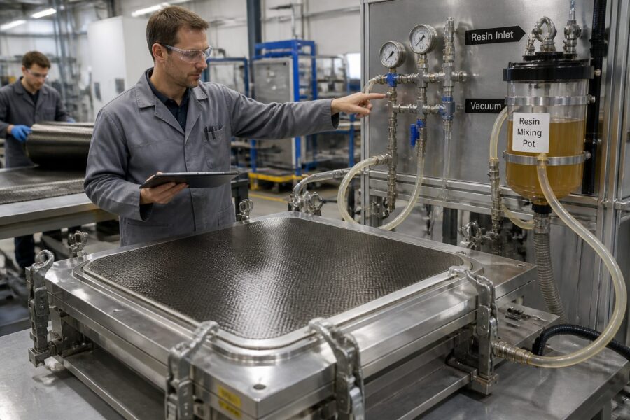Resin Transfer Molding: Processing Fiber Reinforced Composites at Scale
