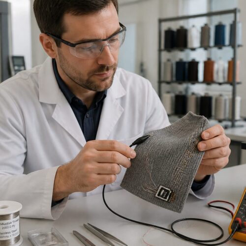 Smart Textiles: Integrating Electronic Functionality into Fiber Systems